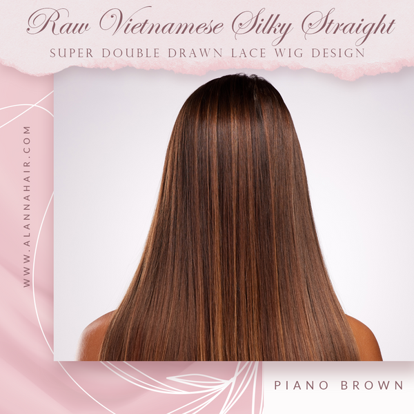 SUPER Double Drawn Piano Color Lace Wig