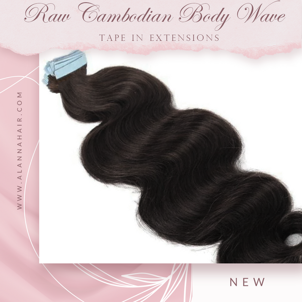 Bundle dei capelli della onda naturale della Cambogiana crudo