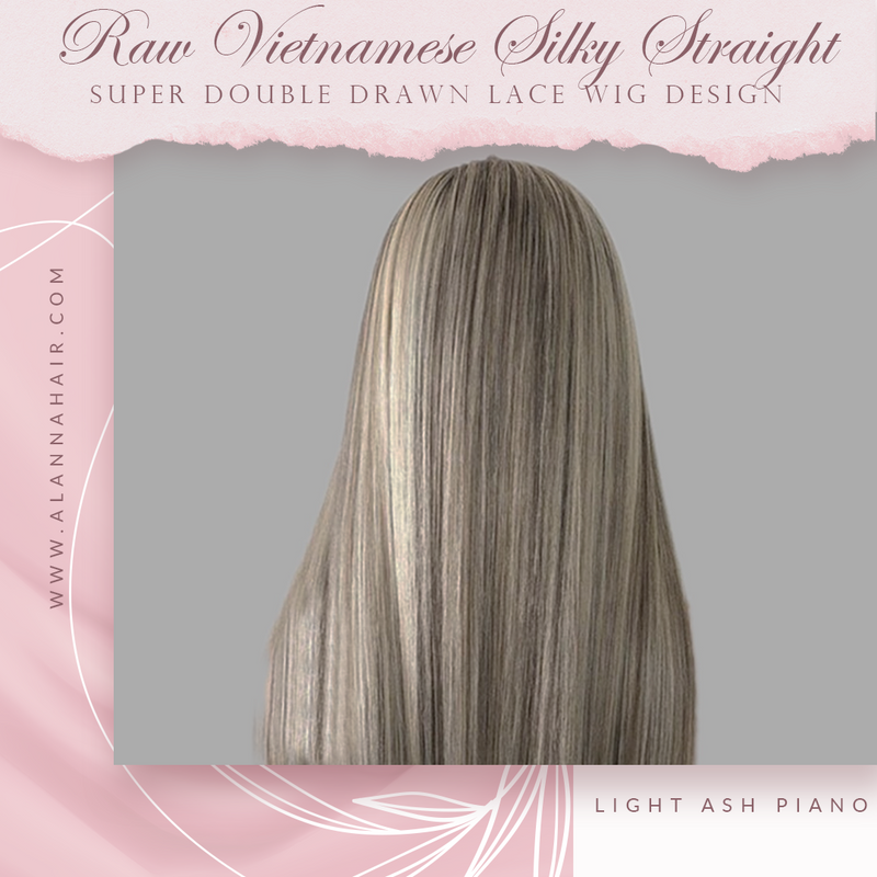 SUPER Double Drawn Piano Color Lace Wig