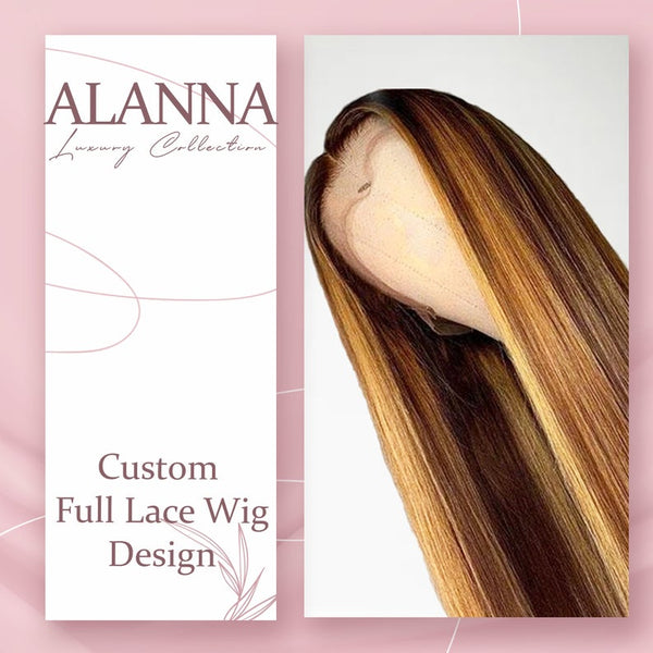 SUPER Double Drawn Piano Color Lace Wig