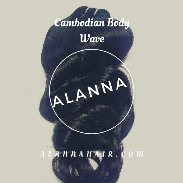 Bundle dei capelli dell'onda del corpo della Cambogiana crudo