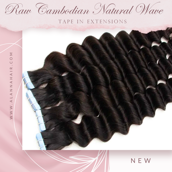 Bundle dei capelli della onda naturale della Cambogiana crudo
